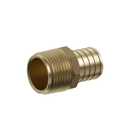 Jones Stephens 1in. F1807 x 3/4in. MIP Brass PEX Adapter C76038LF